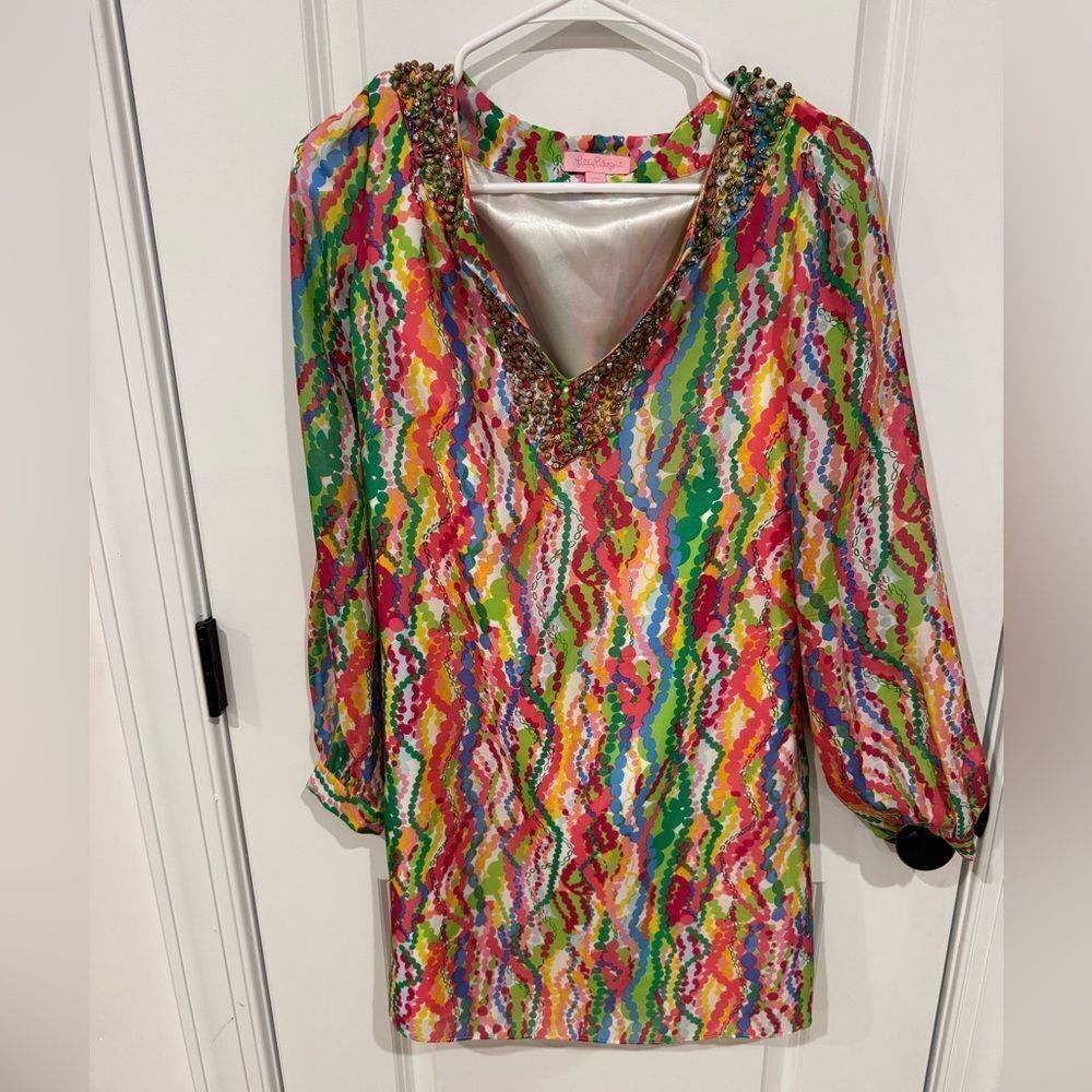 Lilly Pulitzer Seamus Dripping Jewels Multicolor Dress